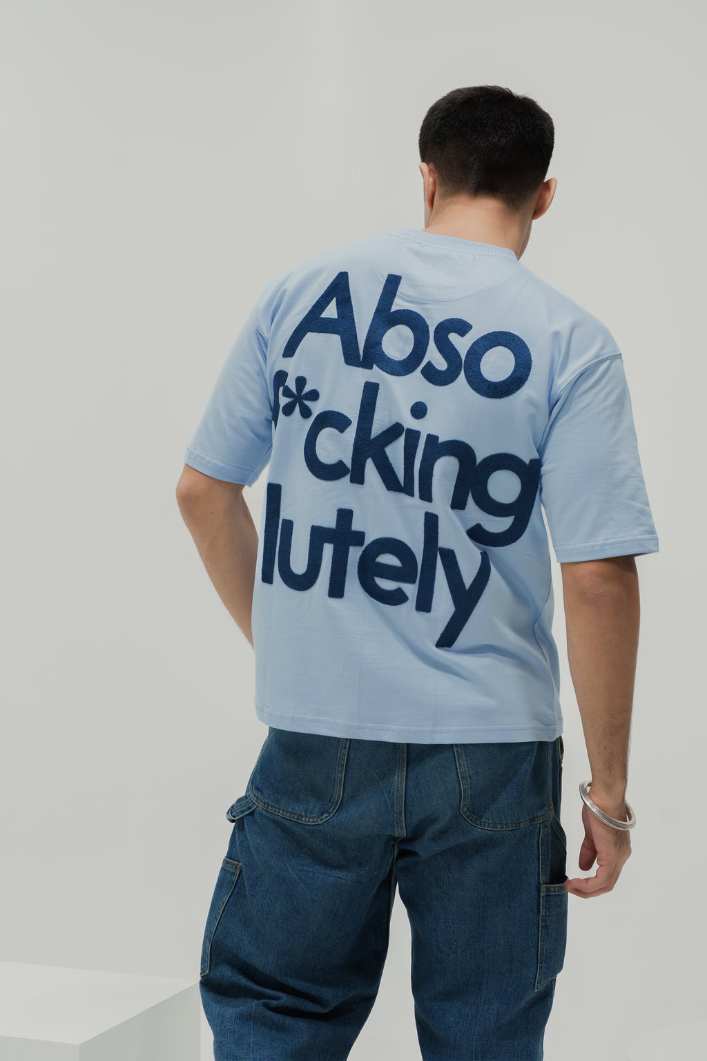 ABSOF*CKINGLUTELY BLUE TSHIRT