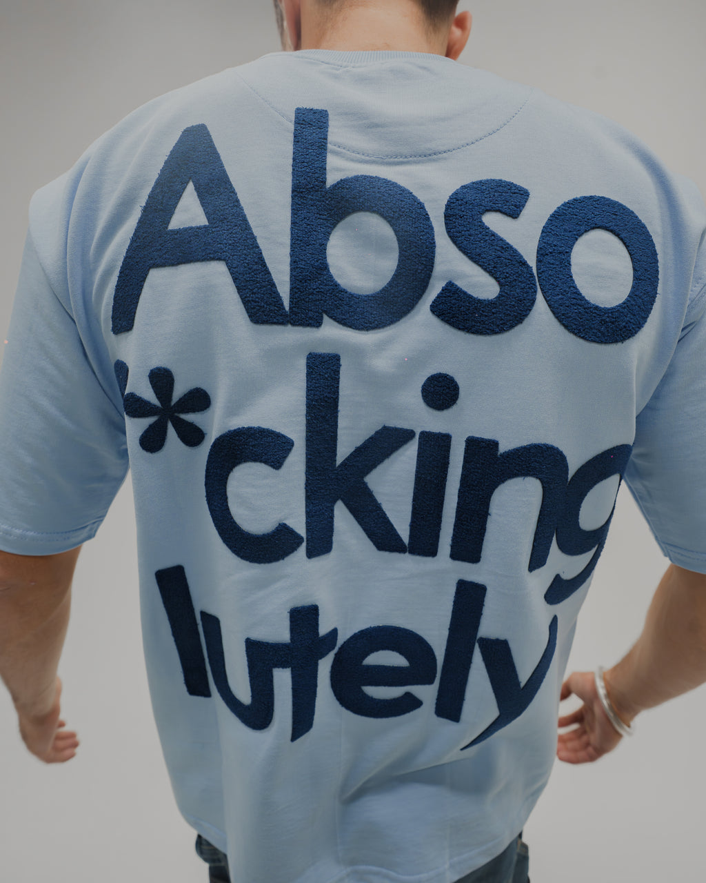 ABSOF*CKINGLUTELY BLUE TSHIRT