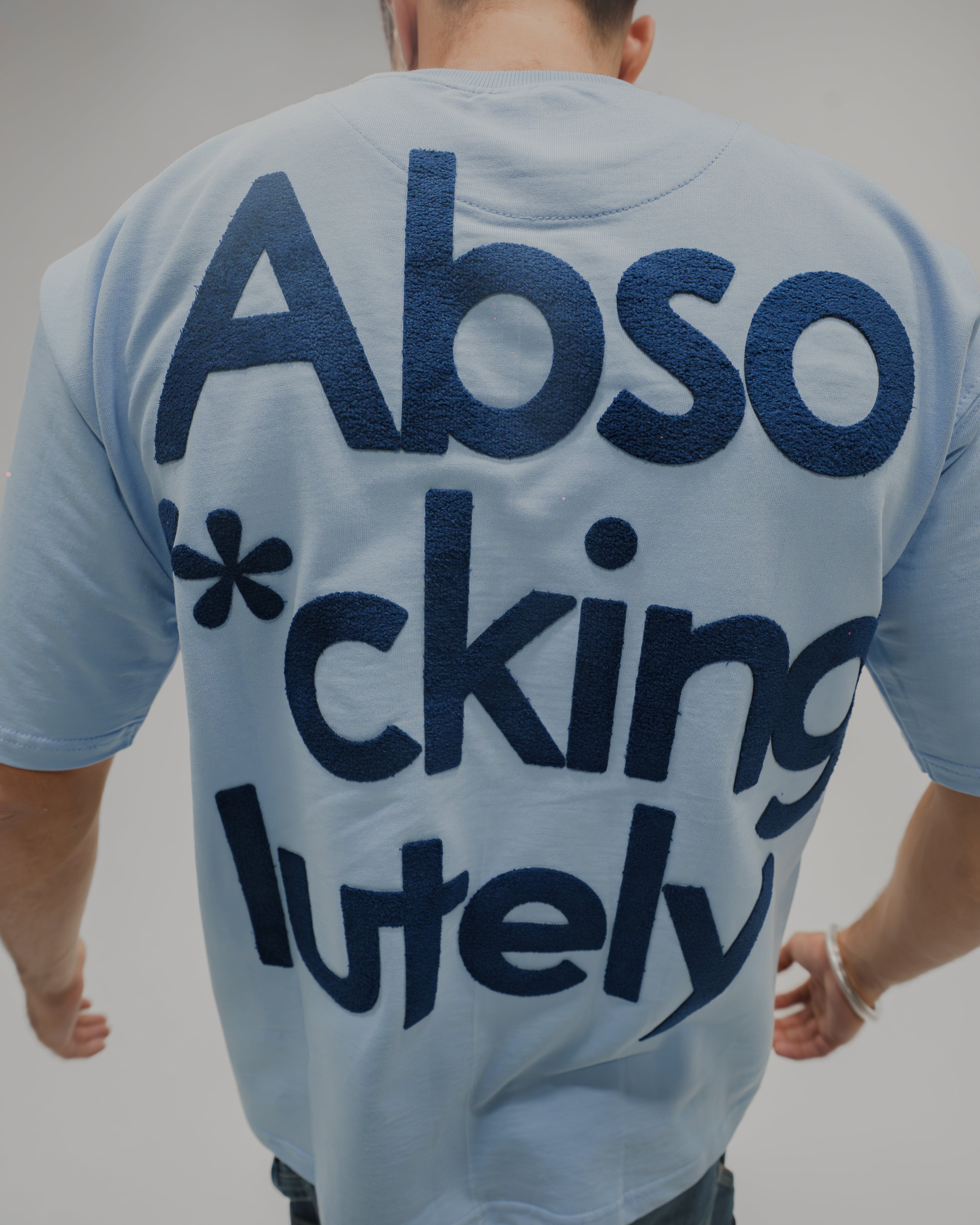 ABSOF*CKINGLUTELY BLUE TSHIRT