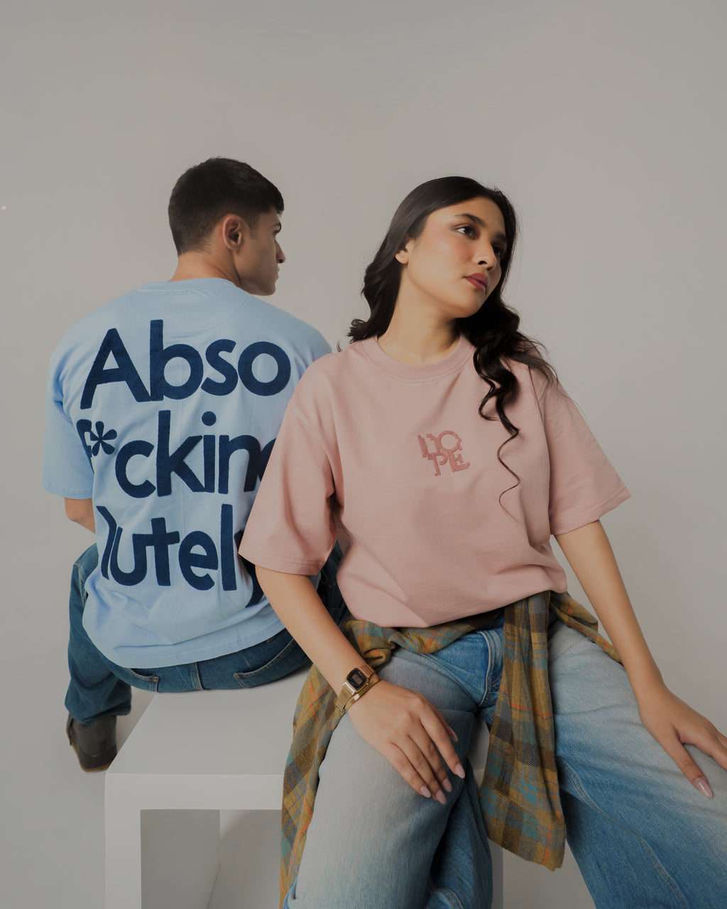 ABSOF*CKINGLUTELY PINK TSHIRT