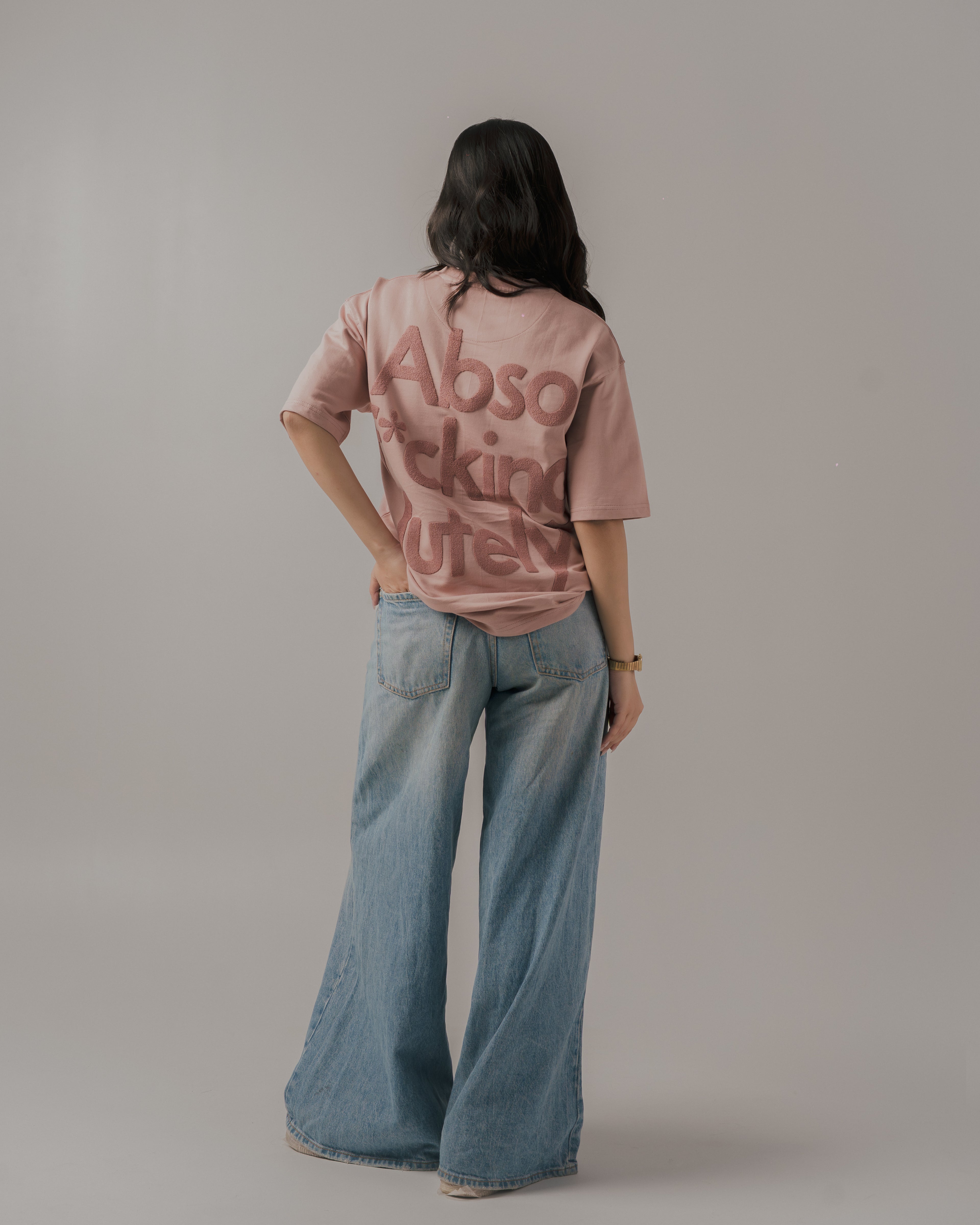 ABSOF*CKINGLUTELY PINK TSHIRT