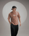 I AM HUMAN BROWN TSHIRT