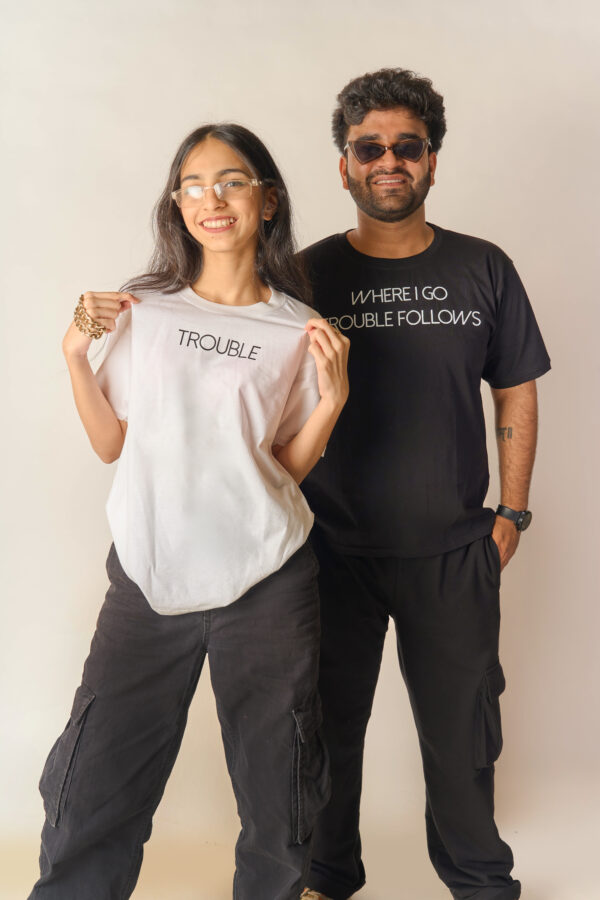 TROUBLE TEE
