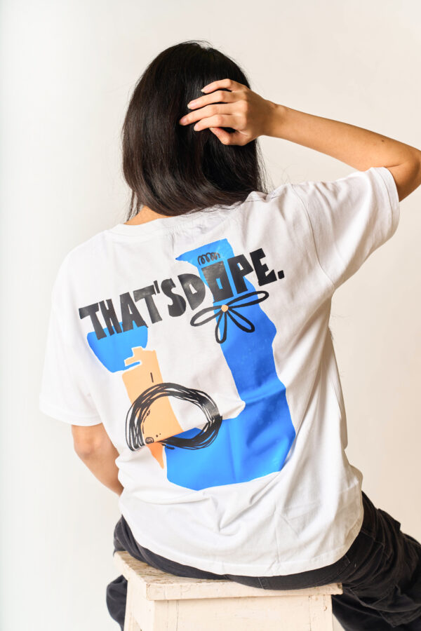ABSTRACT BLOOM TEE - Image 4